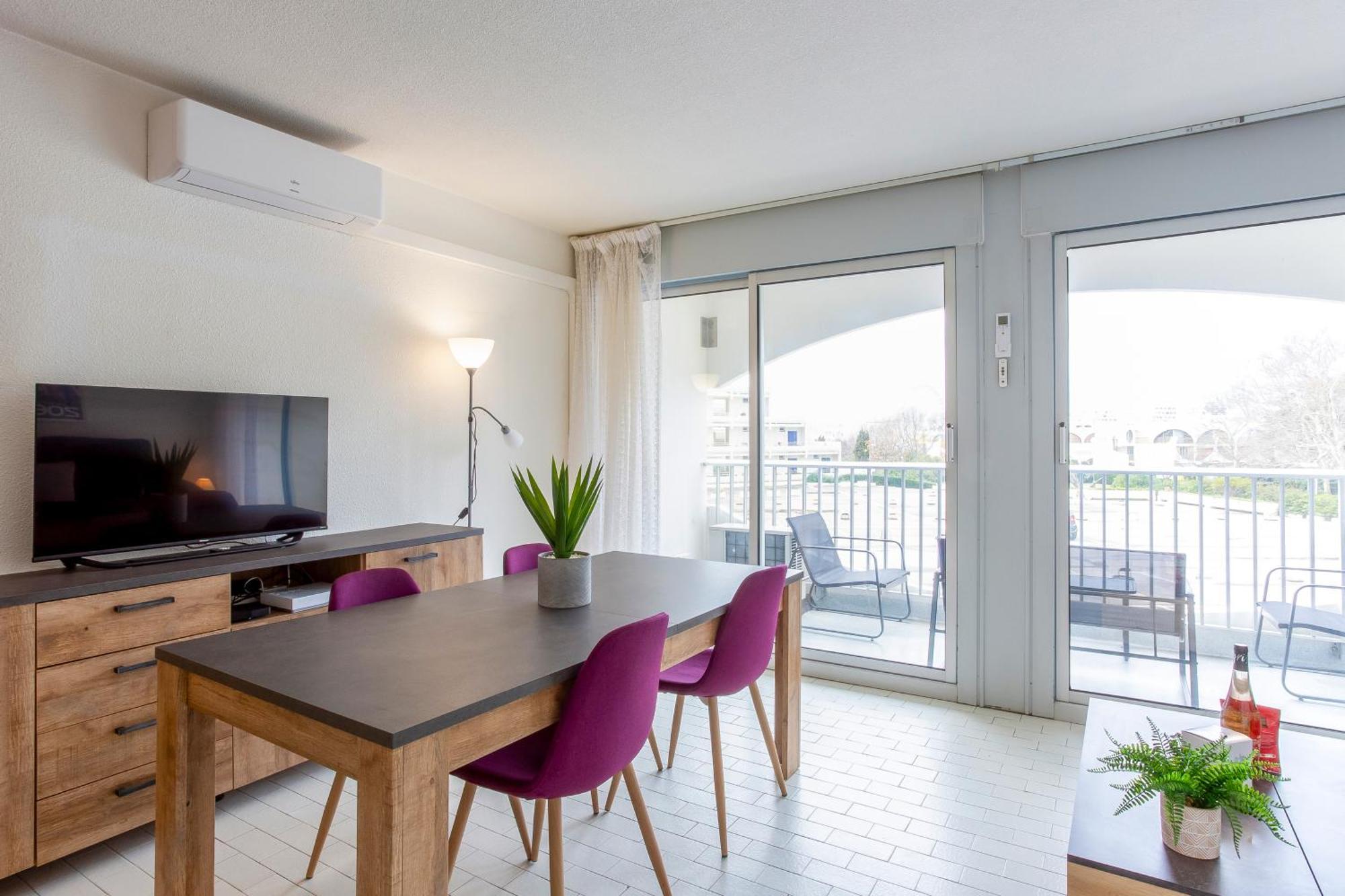 Chez Edouard 362 - Superbe Appartement En Premiere Ligne De La Plage La Grande-Motte Exterior photo